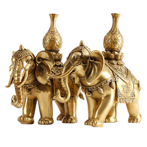 Copper World Brass <b>Elephant</b> Figurine Handmade Office Home Decor Housewarming <b>Gift</b> - Product Image 4