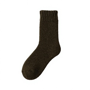 Chaussettes en coton de haute qualité SASPORTS LEAGUE, logo personnalisé sur le dessous, yoga, absorbantes, décoration nœud, hiver, femme - Product Image 1