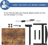 Bureau mobile électrique réglable en hauteur 80 x 60 cm, bureau debout avec roulettes, chariot pour ordinateur portable, table ergonomique