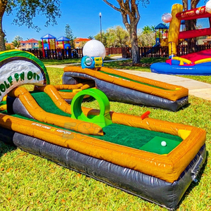 <span class=keywords><strong>Terrain</strong></span> de golf gonflable portable sur mesure, mini-jeux de golf, <span class=keywords><strong>terrain</strong></span> de golf à 3 trous, jouet en PVC <span class=keywords><strong>pour</strong></span> les fêtes et les événements, à vendre - Product Image 3