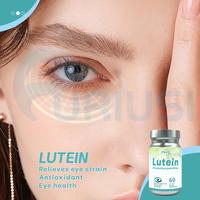 Vente directe d'usine Capsules de lutéine Compléments alimentaires pour la santé des yeux et vitamines Proanthocyanidines OEM ODM Capsules de lutéine et de zéaxanthine
