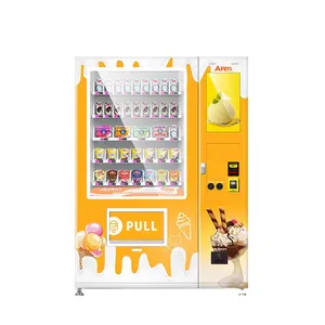AFEN Adjustable Temperature Ice Cream Frozen Meat Yogurt Food Frozen Vending Machine