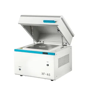 Detektor sipin meja mesin uji emas spektometer fluoresensi X Ray penganalisa logam xrf