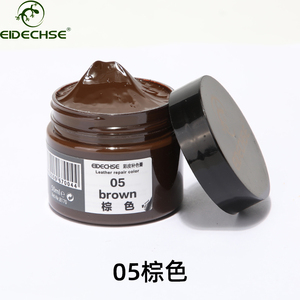 Crema Reparadora de Cuero <span class=keywords><strong>EIDECHSE</strong></span> para Asientos de Coche y Sofás, Restauración de Grietas y Rasguños, Líquido para Renovar el Cuero - Product Image 1