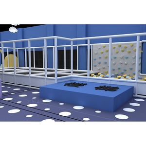 Macaron Theme Naughty Castle Kids Soft Play Sets Play House Games Plastic <b>Slide</b> <b>Indoor</b> Playground White Ball Pit - Product Image 5