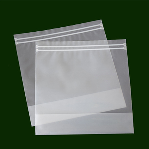 Hot sale custom small transparent printed stand up <b>zip</b> lock plastic <b>bags</b> reclosable zipper <b>bag</b> clear for food package with logo - Product Image 5