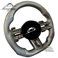 Volant pour Mercedes-Benz, personnalisé, demi-perforé, entièrement en cuir, CLS GLE W213 W238 W205 E206 W222 W223 W463 W167 G63 Classe C