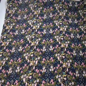 ผ้าเครปเดอจีนสำหรับเสื้อเชิ้ตการออกแบบดอกไม้ผ้าแมนราราราที่นิยมวัสดุเงียบสงบสบายความรู้สึกพิมพ์ลาย - Product Image 2