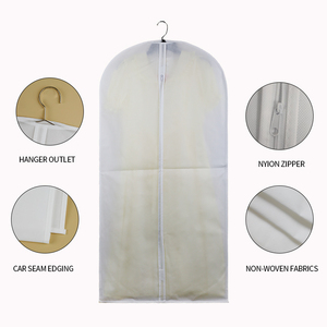 Logo personnalisé housse de vêtement pour vêtements housse anti-poussière sac de couverture pliable non tissé pour vêtements - Product Image 5