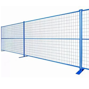 6 pies x 9,5 pies Valla temporal estándar de Canadá resistente Panel de valla temporal portátil - Product Image 3