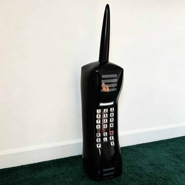 Factory Supply Eco-friendly Pvc Inflatable Mobile Phone Toy  Inflatable Cellphone Toy for Kids Games
