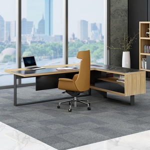 Foshan New Modern Design Mesh Boos Chair Furniture Office Executive Office <b>Desk</b> - Product Image 2