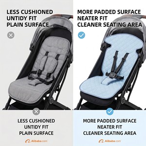 <span class=keywords><strong>Coussin</strong></span> <span class=keywords><strong>de</strong></span> siège bébé matelassé, <span class=keywords><strong>coussin</strong></span> <span class=keywords><strong>de</strong></span> chaise haute pour nourrisson, doux et respirant, doublure <span class=keywords><strong>de</strong></span> <span class=keywords><strong>poussette</strong></span>, <span class=keywords><strong>coussin</strong></span> <span class=keywords><strong>de</strong></span> siège bébé - Product Image 4