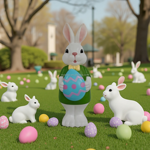 Factory <b>Easter</b> Party <b>Gift</b> Rabbit Plastic <b>Gift</b> for <b>Easter</b> Decorations - Product Image 2