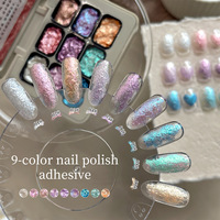 Poudre d'immersion pour ongles personnalisée DIY Home Salon Fairy Powder Cream Series Mirror Powder Gel Polish Private Label Beauty Product