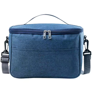 Sac isotherme portable épaissi avec fermeture éclair pour le déjeuner des employés de bureau et les pique-niques - Product Image 1