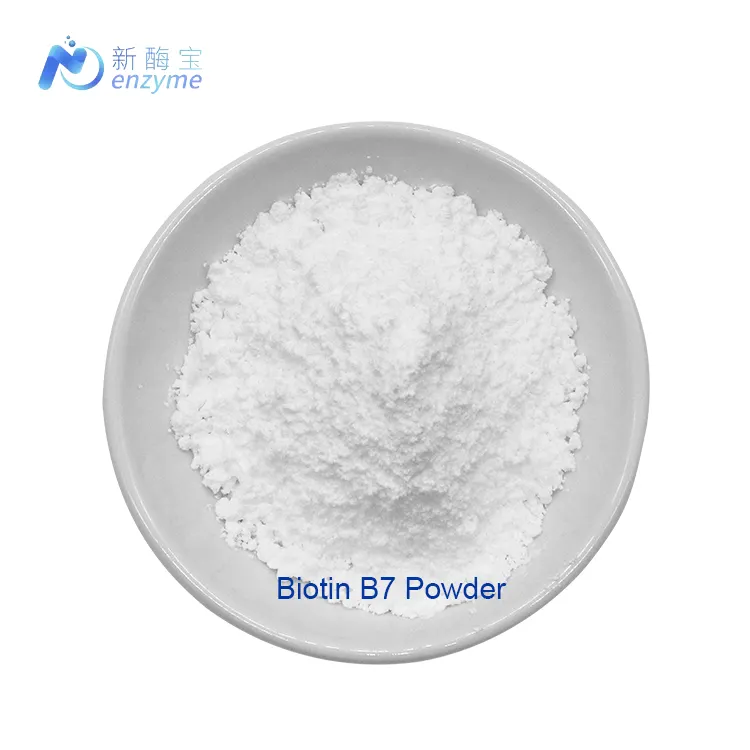 All'ingrosso OEM Private Label Bulk Food Grade Pure Natural Bulk biotina B7 biotina in polvere
