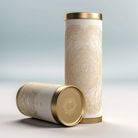 Vide Mubarak Petit Eid Date Islamique Boîte Ronde Cadeau Ramadan Coffret Cadeau Ensemble Ramadan Cylindre Boîte