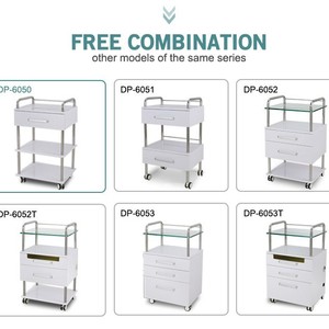 Dongpin Beauty Multifunctional Storage <b>Cart</b> 50x40x84.9cm Hospital Ward Mobile <b>Tool</b> <b>Cart</b> - Product Image 1