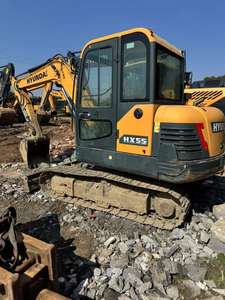 Excavadora Hidráulica HX55 Original de Alta Calidad, Usada, en Venta a Precio Económico - Product Image 3