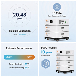 Instalación de Batería de Litio de 20kwh Sencilla: Sistemas de Almacenamiento de Energía Doméstica Todo en Uno, Listos para Usar - Product Image 3