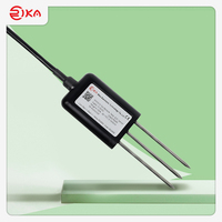 Capteur de température et d'humidité du sol Zigbee le plus populaire avec sonde en acier inoxydable 12-24VDC Précision 0,5 Prix bas