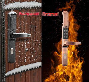 Tecnologias Terceira Geração Alterar rapidamente Código Botão Teclado Bloqueio Mecânico Bloqueio Exterior - Product Image 3