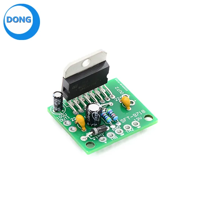 TDA7297 Leistungs verstärker platinen teile DC 12V reine hintere Stufe 2.0 Zwei kanal 15W 15W elektronisches DIY-Kit