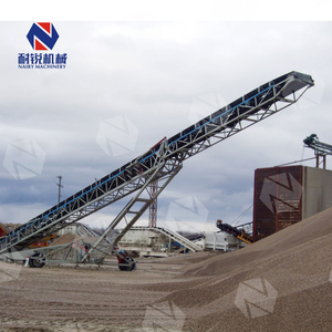 Máy nghiền hàm đá bán chạy, băng tải nghiêng bằng cao su di động chuyên xử lý vật liệu thô, đá vôi cho mỏ - Product Image 2