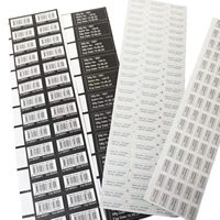 Etiqueta Impresión personalizada Transferencia térmica Hoja de etiquetas en blanco Tamaño personalizado Etiquetas autoadhesivas de colores térmicos directos