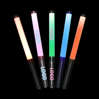 Bâton lumineux LED pour concert avec télécommande, bâton fluorescent clignotant pour festivals de musique, accessoires en plastique durable