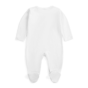 Combinaison de sommeil pour nouveau-né, manches longues, en coton tricoté uni, fermeture éclair bidirectionnelle, unisexe, automne, bébé - Product Image 2