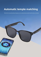 Gafas Inteligentes con Traducción por IA, Lentes Fotocromáticas Anti-UV, Asistente de Voz 5.4, Llamadas HD, Música, Navegación