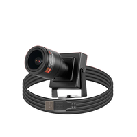 Cámara Industrial USB 1080P con Zoom 2.8-12mm, SDK, Quad Core, Metálica, Compatible con Android y Raspberry Pi, UVC, Sin Controladores