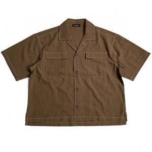 Chemise personnalisée en satin boutonnée de créateur pour homme Tissu anti-rides et respirant anti-boulochage Fabricant de point de satin - Product Image 5