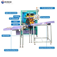 Machine d'impression sérigraphique économique entièrement automatique avec séchage LED – Directement du fabricant pour les producteurs de gobelets en plastique