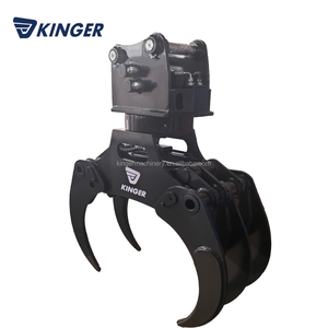 KINGER <span class=keywords><strong>Grappin</strong></span> hydraulique rotatif <span class=keywords><strong>pour</strong></span> bois, <span class=keywords><strong>grappin</strong></span> <span class=keywords><strong>forestier</strong></span> <span class=keywords><strong>pour</strong></span> <span class=keywords><strong>mini</strong></span>-excavatrice - Product Image 4