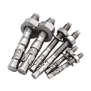 <span class=keywords><strong>เหล็ก</strong></span>กล้าคาร์บอน <span class=keywords><strong>เหล็ก</strong></span>กล้าไร้สนิม SS วีดแองเคอร์โบลต์ M10 <span class=keywords><strong>M12</strong></span> 120 มม. 65 มม. ชุบกัลวาไนซ์  ตัวยึดแบบขยาย  ตัวยึดแบบทะลุ  ตัวยึดแบบแองเคอร์ - Product Image 1