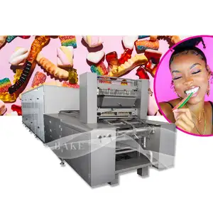 Máquina automática para hacer dulces de gelatina, máquina para hacer dulces suaves