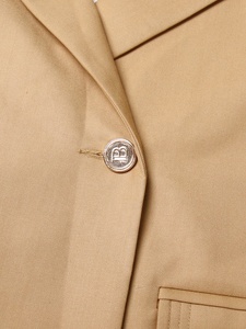 OUDINA 2023 automne nouveau navettage goutte épaule ceinture taille costume vestes mi-longueur mince <span class=keywords><strong>Blazer</strong></span> femmes - Product Image 5