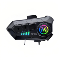 Casque audio pour moto, casque stéréo haute fidélité avec fonction de commande vocale intelligente Y10
