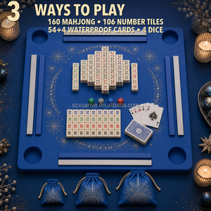 Alfombrilla <span class=keywords><strong>de</strong></span> espuma EVA flotante para mesa <span class=keywords><strong>de</strong></span> Mahjong, con luces <span class=keywords><strong>de</strong></span> Hanukkah, multiusos para Mahjong americano, <span class=keywords><strong>Rummy</strong></span> y <span class=keywords><strong>cartas</strong></span> impermeables - Product Image 2