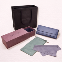 Emballage personnalisé pour lunettes de soleil de luxe, étui pour lunettes, ensemble de pochettes pour lunettes, boîte rembourrée pour lunettes de soleil, scatole per occhiali