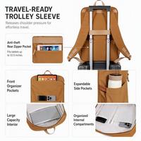 Sac à dos pour ordinateur portable tendance, léger, imperméable, grande capacité, multi-compartiments, sac de voyage