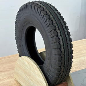 Meilleures ventes 2026 Pneu Tuk Tuk en caoutchouc naturel Kuma K802 fabriqué au Vietnam, 4.00-8 Noir 4/6/8PR, vente en gros - Product Image 1