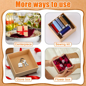 Cajas <span class=keywords><strong>de</strong></span> regalo pequeñas Mache <span class=keywords><strong>de</strong></span> papel cuadrado marrón Kraft con tapa anidada DIY artesanía <span class=keywords><strong>de</strong></span> cartón pintura vacía diseños <span class=keywords><strong>de</strong></span> <span class=keywords><strong>caja</strong></span> <span class=keywords><strong>de</strong></span> almacenamiento <span class=keywords><strong>para</strong></span> <span class=keywords><strong>juguetes</strong></span> - Product Image 6