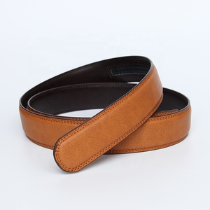Ceintures à cliquet pour hommes en <span class=keywords><strong>cuir</strong></span> véritable décontracté multicolore <span class=keywords><strong>sans</strong></span> boucles - Product Image 2