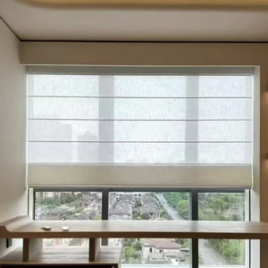 Store romain intelligent à télécommande - Rideau électrique, pare-soleil et isolation thermique pour balcon/fenêtre en <span class=keywords><strong>baie</strong></span> - Product Image 2