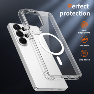 Disponibile negli USA: Custodia Trasparente di Alta Qualità per Samsung Galaxy S26 Ultra, Anti-Graffio, Anti-Ingiallimento, Antiurto, Magnetica - Product Image 3
