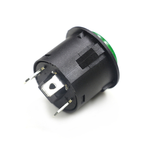 16 Mét Push Button Chuyển 5Pins Vòng Loại Bạc Liên Hệ Momentary & Tự Khóa 1NO1NC 5V 12V 24V 220V Thiết Lập Lại Với Đèn Led - Product Image 4